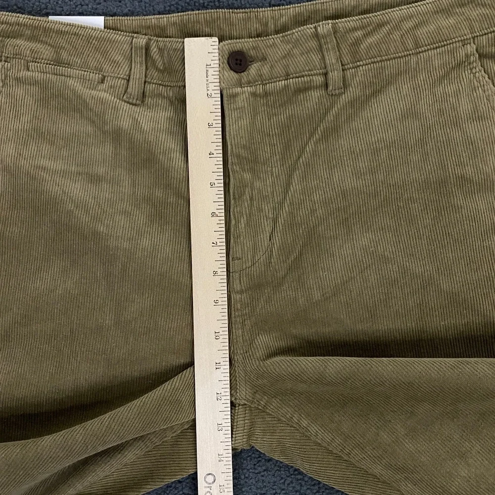 Katin Corey Corduroy Pant Mens 38x32 Slim Straight Chino Beige Brown